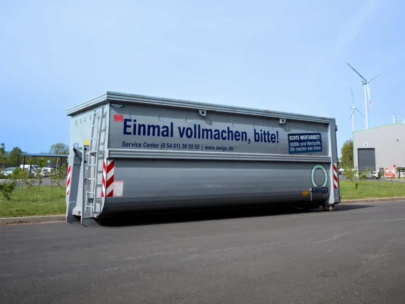 Abrollcontainer 40 m³